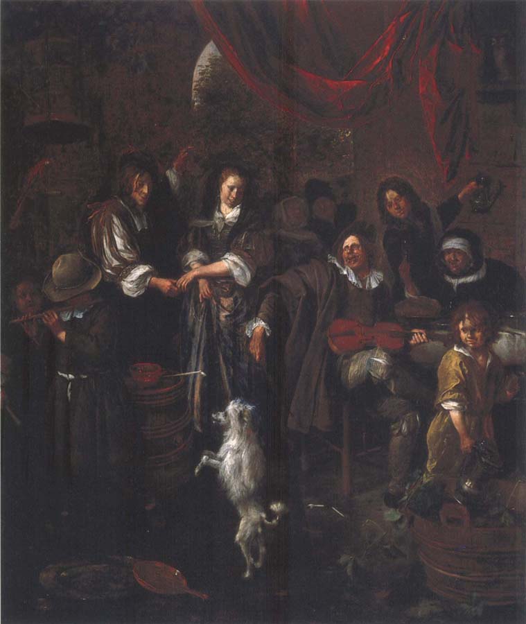 Jan Steen The Dancing dog